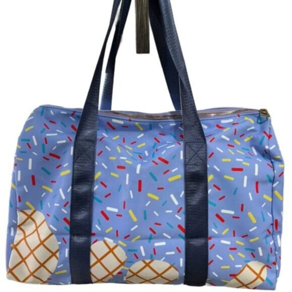 Softball/Baseball kids Ice Cream Drip Duffel Bag Periwinkle